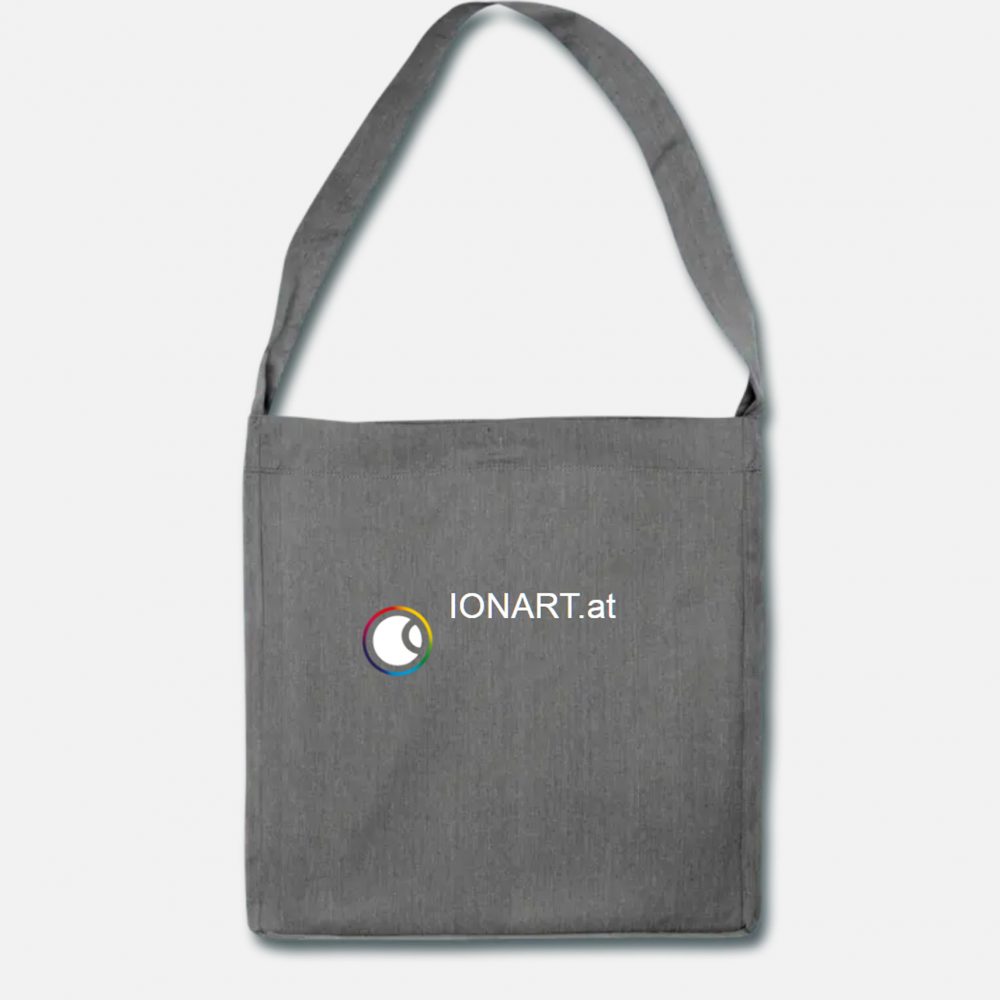 IONART shoulder bag made of recycled material